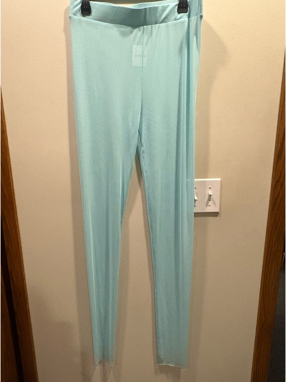 Free People Light Blue Sheer leggings - Picture 2 of 3